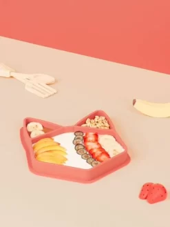 Assiette Repas BABYMOOV ISY Terracotta (renard) - Babymoov -Baby Dreams Soldes assiette repas babymoov isy 5