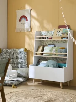 Bibliothèque Avec Fond Réversible Hanoï Blanc - Vertbaudet -Baby Dreams Soldes bibliotheque avec fond reversible hanoi 5