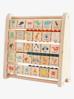 Boulier D'apprentissage En Bois FSC® Multicolore - Vertbaudet -Baby Dreams Soldes boulier dapprentissage en bois fsc 2