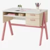Bureau Enfant Coloriage Rose - Vertbaudet
