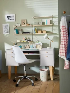 Bureau Enfant LIGNE FJORD Gris/bois - Vertbaudet 6 Bureau Enfant LIGNE FJORD Gris/bois - Vertbaudet -Baby Dreams Soldes bureau enfant ligne fjord 2