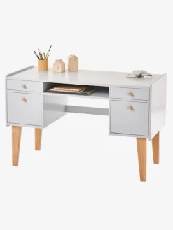 Bureau Enfant LIGNE FJORD Gris/bois - Vertbaudet