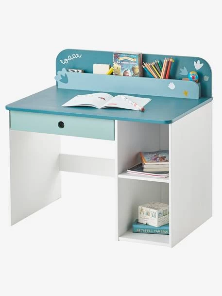 Bureau Maternelle ROAAR Blanc Moyen Uni Avec Decor - Vertbaudet 4 Bureau Maternelle ROAAR Blanc Moyen Uni Avec Decor - Vertbaudet – Image 4