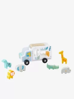 Camion D'encastrement Jungle En Bois FSC® Multicolore - Vertbaudet -Baby Dreams Soldes camion dencastrement jungle en bois fsc 4