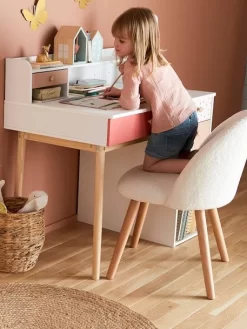 Chaise Fausse Fourrure Enfant Ivoire - Vertbaudet -Baby Dreams Soldes chaise fausse fourrure enfant 3