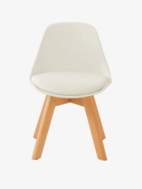 Chaise Maternelle Scandinave, Assise H 31,5 Cm Blanc - Vertbaudet 2 Chaise Maternelle Scandinave, Assise H 31,5 Cm Blanc - Vertbaudet – Image 2