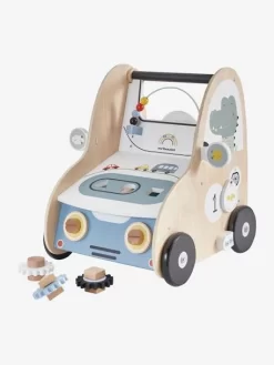 Chariot De Marche Avec Freins EN VOITURE SIMON En Bois FSC® Multicolore - Vertbaudet -Baby Dreams Soldes chariot de marche avec freins en voiture simon en bois fsc 2