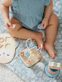 Coffret 3 Jeux D'éveil Les Amis De La Forêt En Bois FSC® Beige - Vertbaudet -Baby Dreams Soldes coffret 3 jeux deveil les amis de la foret en bois fsc 2