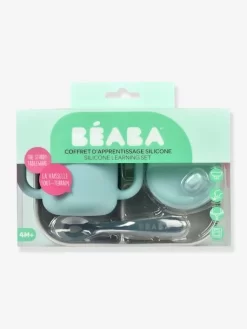 Coffret D’apprentissage 3 Pièces BEABA En Silicone Rose - Beaba -Baby Dreams Soldes coffret dapprentissage 3 pieces beaba en silicone 5
