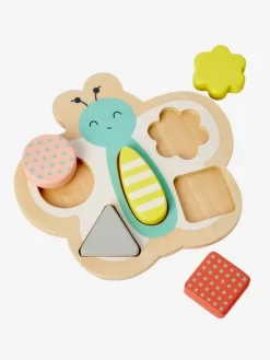 Coffret De 3 Jeux D'éveil En Bois FSC® Multicolore - Vertbaudet -Baby Dreams Soldes coffret de 3 jeux deveil en bois fsc 3