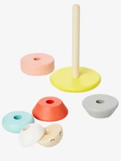 Coffret De 3 Jeux D'éveil En Bois FSC® Multicolore - Vertbaudet -Baby Dreams Soldes coffret de 3 jeux deveil en bois fsc 4