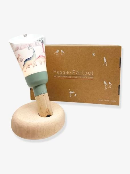 Coffret Lampe Nomade 5 En 1 Dinosauria MAISON POLOCHON Vert Sauge - Polochon 1 Coffret Lampe Nomade 5 En 1 Dinosauria MAISON POLOCHON Vert Sauge - Polochon