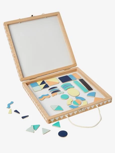 Coffret Magnétique Géoforme En Bois FSC® Multicolore - Vertbaudet 2 Coffret Magnétique Géoforme En Bois FSC® Multicolore - Vertbaudet – Image 2
