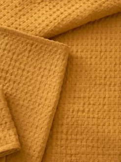 Couvre-lit Nid D'abeille Caramel - Vertbaudet -Baby Dreams Soldes couvre lit nid dabeille 2