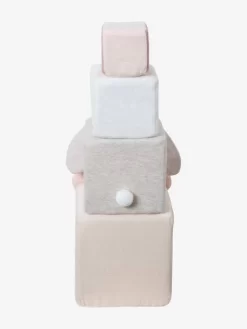 Cubes En Tissu GRENIER Beige - Vertbaudet 10 Cubes En Tissu GRENIER Beige - Vertbaudet -Baby Dreams Soldes cubes en tissu grenier 4