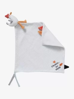 Doudou Carré LEON SUR LE PONTON Multicolore - Vertbaudet