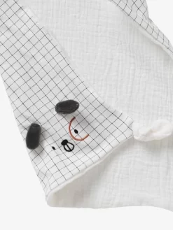 Doudou Carré MES PETITS JOUETS Multicolore - Vertbaudet -Baby Dreams Soldes doudou carre mes petits jouets 3