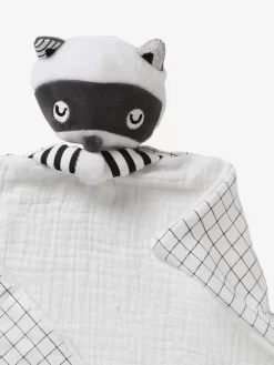 Doudou Carré MES PETITS JOUETS Multicolore - Vertbaudet -Baby Dreams Soldes doudou carre mes petits jouets 4