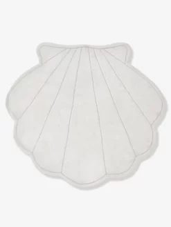 Grand Tapis En Fourrure Coquillage SOUS L'OCÉAN Ecru - Vertbaudet