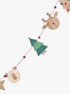 Guirlande De Noël En Bois Bois - Vertbaudet -Baby Dreams Soldes guirlande de noel en bois 4