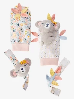 Hochets Mains Et Pieds Koala Rose - Vertbaudet