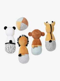 Jeu De Quilles En Tissu TANZANIE Multicolore - Vertbaudet -Baby Dreams Soldes jeu de quilles en tissu tanzanie 5