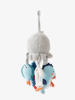 Jouet D'éveil Avec Pince Eau Salée Gris - Vertbaudet -Baby Dreams Soldes jouet deveil avec pince eau salee 3