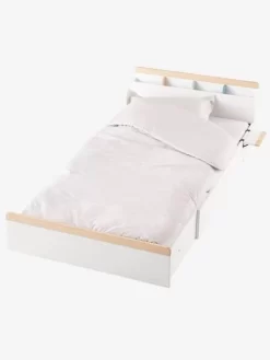 Lit évolutif Enfant LIGNE ABC Blanc - Bois - Vertbaudet -Baby Dreams Soldes lit evolutif enfant ligne abc 2