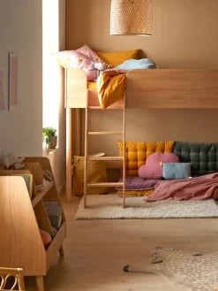 Lit Mi-hauteur LIGNE CONFETTI NATURE Marron - Vertbaudet 11 Lit Mi-hauteur LIGNE CONFETTI NATURE Marron - Vertbaudet -Baby Dreams Soldes lit mi hauteur ligne confetti nature 5