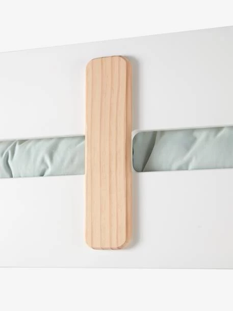 Lits Superposés 3 Niveaux LIGNE EVEREST Blanc/bois - Vertbaudet 3 Lits Superposés 3 Niveaux LIGNE EVEREST Blanc/bois - Vertbaudet – Image 3