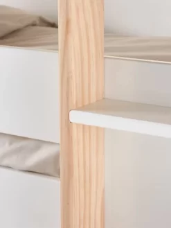 Lits Superposés 3 Niveaux LIGNE EVEREST Blanc/bois - Vertbaudet 8 Lits Superposés 3 Niveaux LIGNE EVEREST Blanc/bois - Vertbaudet -Baby Dreams Soldes lits superposes 3 niveaux ligne everest 3