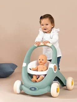 Little Smoby Trotty 3 En 1 - SMOBY Vert - Smoby -Baby Dreams Soldes little smoby trotty 3 en 1 smoby 4