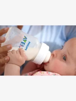 Lot De 3 Biberons 330 Ml Philips AVENT Anti-colic Transparent - Philips Avent -Baby Dreams Soldes lot de 3 biberons 330 ml philips avent anti colic 5