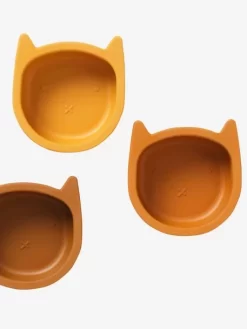 Lot De 3 Bols En Silicone Chat Lot Vert - Vertbaudet -Baby Dreams Soldes lot de 3 bols en silicone chat 3