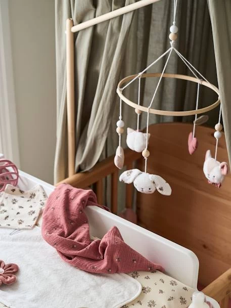 Mobile Musical GRENIER Rose - Vertbaudet 2 Mobile Musical GRENIER Rose - Vertbaudet – Image 2