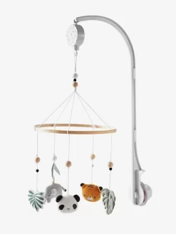 Mobile Musical HANOÏ Vert / Multicolore - Vertbaudet -Baby Dreams Soldes mobile musical hanoi 2