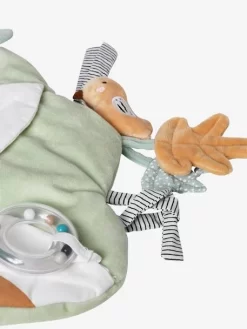 Panneau D'activités Musical En Tissu TANZANIE Blanc - Vertbaudet -Baby Dreams Soldes panneau dactivites musical en tissu tanzanie 2