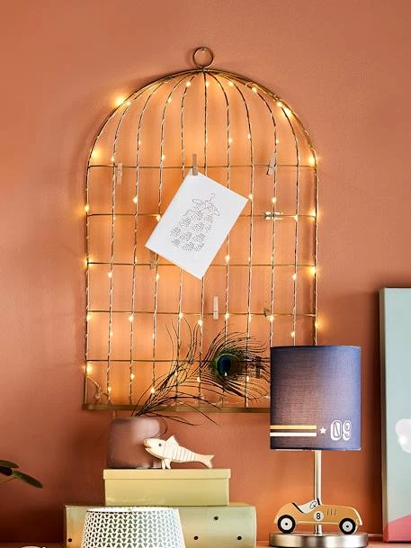 Pêle-mêle Lumineux Cage à Oiseaux Doré - Vertbaudet 3 Pêle-mêle Lumineux Cage à Oiseaux Doré - Vertbaudet – Image 3