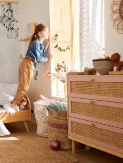 Rideau Voilage PLACE DU LILAS écru / Multicolore - Vertbaudet -Baby Dreams Soldes rideau voilage place du lilas 5