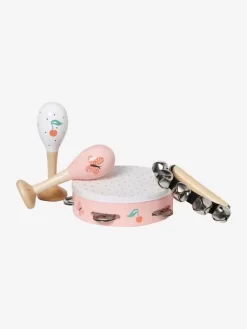 Set 3 Instruments : Maracas, Tambourin, Grelots En Bois FSC® Multicolore - Vertbaudet 10 Set 3 Instruments : Maracas, Tambourin, Grelots En Bois FSC® Multicolore - Vertbaudet -Baby Dreams Soldes set 3 instruments maracas tambourin grelots en bois fsc 4