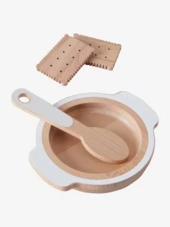 Set Accessoires Repas Poupon En Bois FSC® Blanc - Vertbaudet -Baby Dreams Soldes set accessoires repas poupon en bois fsc 2