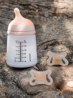 Set Biberon Zero.Zero + Sucette SUAVINEX Rose Nude - Suavinex 11 Set Biberon Zero.Zero + Sucette SUAVINEX Rose Nude - Suavinex -Baby Dreams Soldes set biberon zero.zero sucette suavinex 5