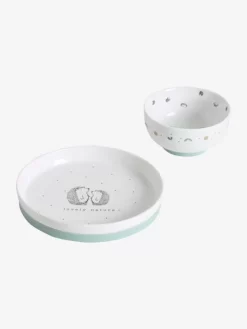 Set Vaisselle En Céramique Et Silicone HANOÏ Hérissons - Vertbaudet -Baby Dreams Soldes set vaisselle en ceramique et silicone hanoi 5