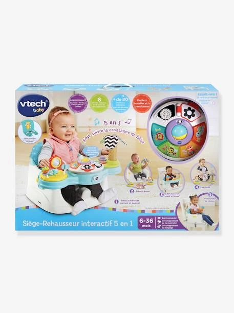 Siège-Réhausseur Interactif 5 En 1 - VTECH Multicolore - Toutes Les Marques 1 Siège-Réhausseur Interactif 5 En 1 - VTECH Multicolore - Toutes Les Marques