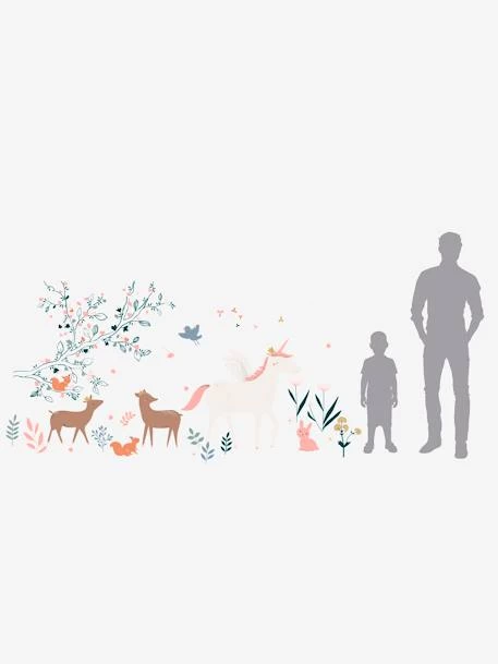 Sticker Géant Forêt Enchantée Gris - Vertbaudet 3 Sticker Géant Forêt Enchantée Gris - Vertbaudet – Image 3