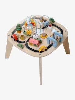 Table D'activités Circuit De Voitures En Bois FSC® Beige - Vertbaudet -Baby Dreams Soldes table dactivites circuit de voitures en bois fsc 4