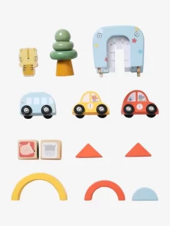 Table D'activités Circuit De Voitures En Bois FSC® Beige - Vertbaudet -Baby Dreams Soldes table dactivites circuit de voitures en bois fsc 5