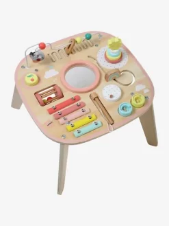 Table D'activités Et D'éveil Musical Bois FSC® Rose - Vertbaudet 11 Table D'activités Et D'éveil Musical Bois FSC® Rose - Vertbaudet -Baby Dreams Soldes table dactivites et deveil musical bois fsc 5