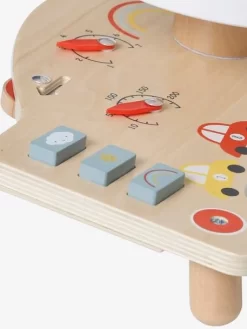 Tablette Volant De Voiture En Bois FSC® Beige - Vertbaudet -Baby Dreams Soldes tablette volant de voiture en bois fsc 4