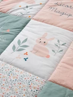 Tapis De Sol Patchwork FORET ENCHANTEE Rose / Multicolore - Vertbaudet 8 Tapis De Sol Patchwork FORET ENCHANTEE Rose / Multicolore - Vertbaudet -Baby Dreams Soldes tapis de sol patchwork foret enchantee 2